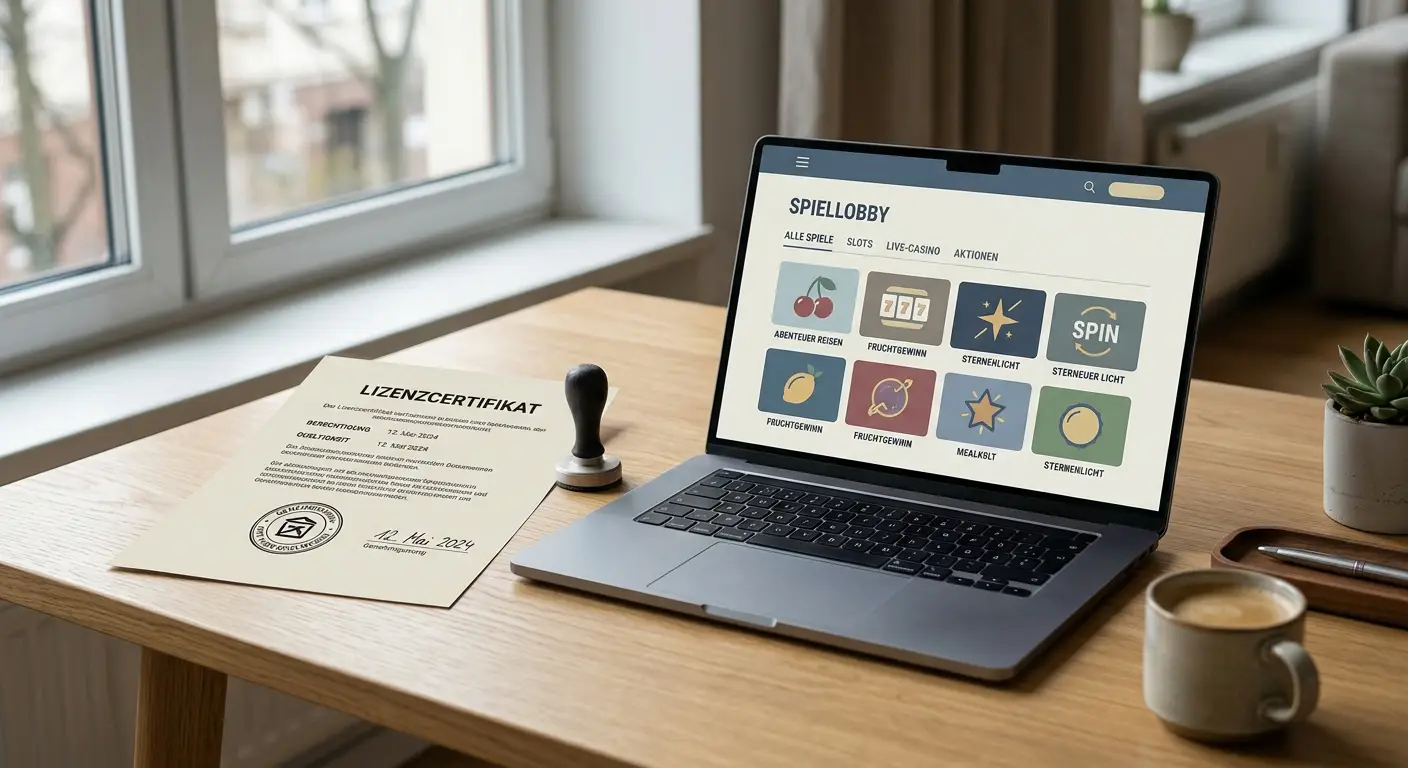 Beste Online Casinos ohne OASIS 2026 im Test auf dem Laptop